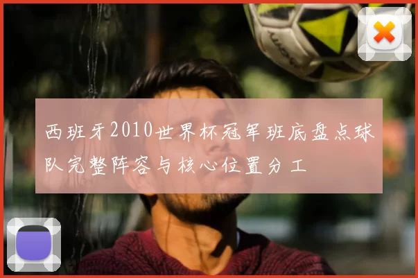 西班牙2010世界杯冠军班底盘点球队完整阵容与核心位置分工
